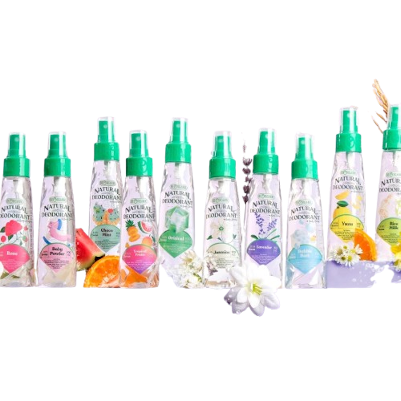 Beorganik Natural Deodorant + Body Spray Coco Mint 1