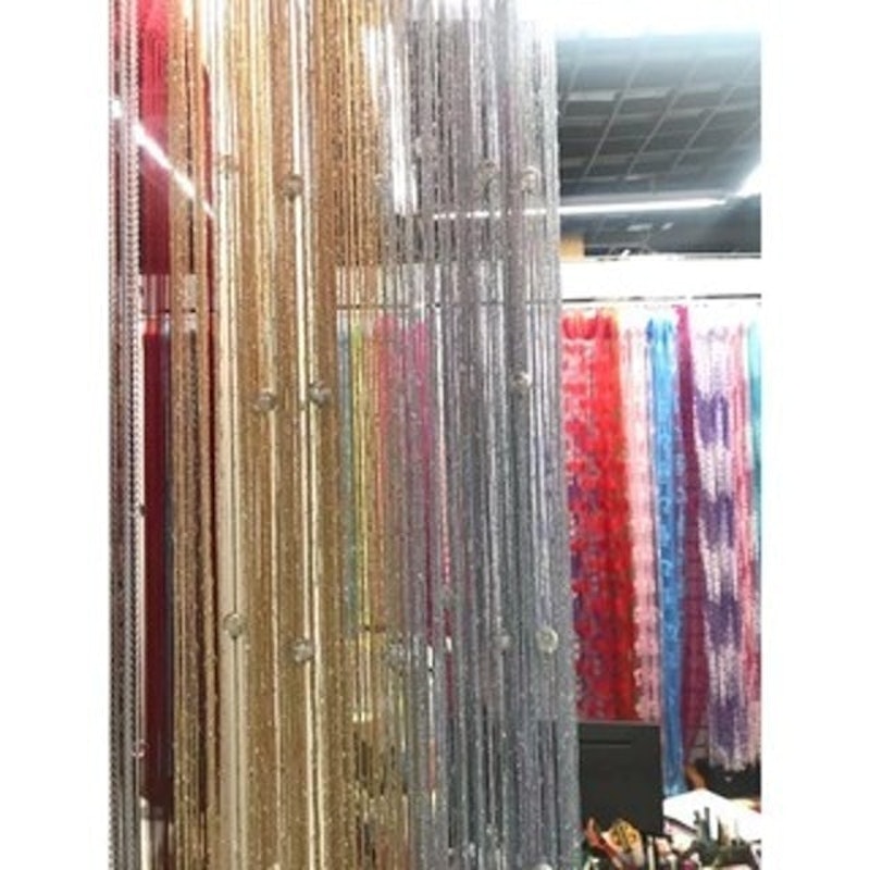 Tirai Glitter Mute Bulat 3