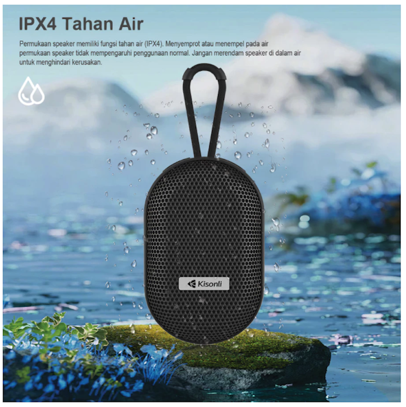 Kisonli Waterproof Music Speaker 4