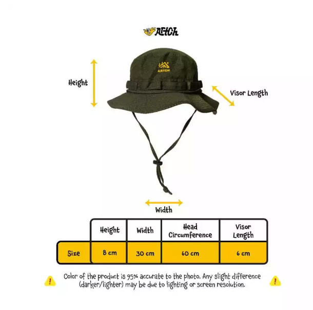 Rusa Kreatif Indonesia ARTCH Topi Rimba