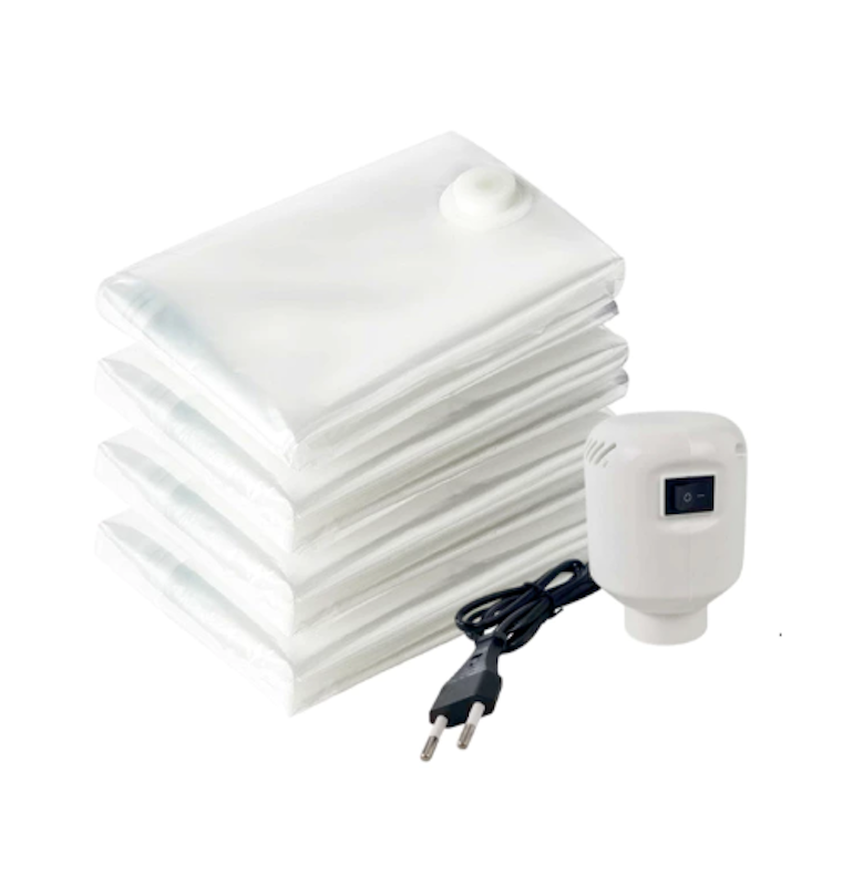 TaffPACK Kantong Plastik Pakaian Vacuum Bag with Electric Pump - SH5