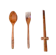 null Sustaination Alat Makan Upcycle Kayu Jati Set 1