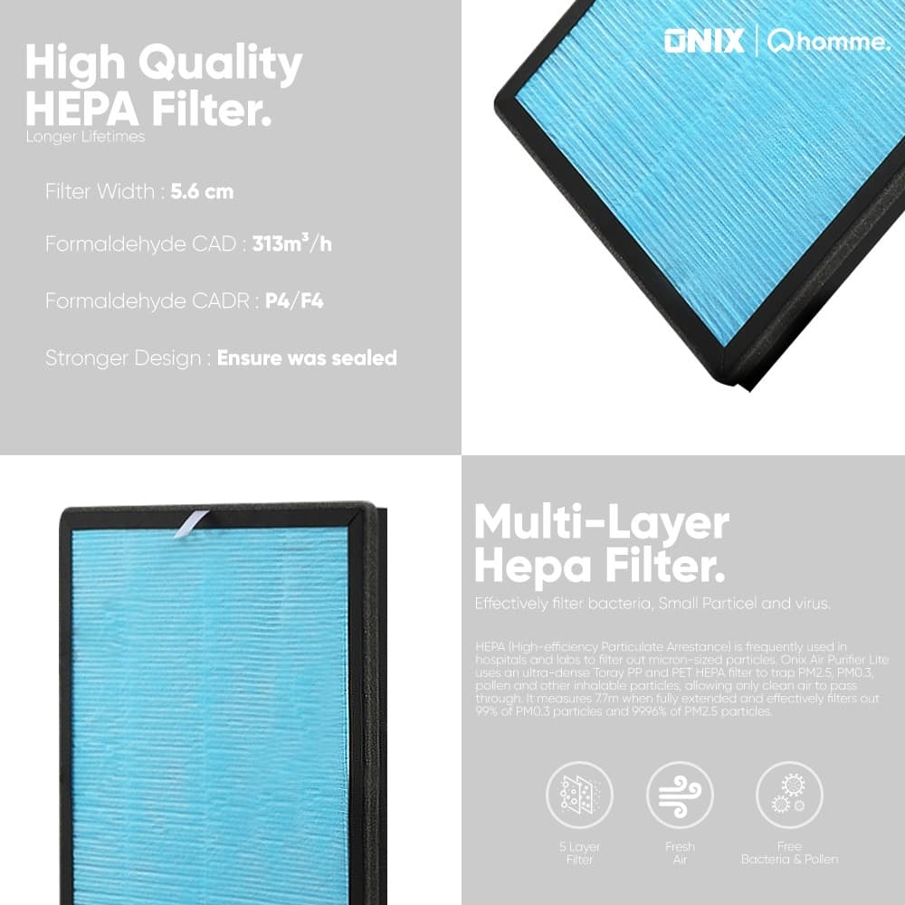  Onix Homme Air Purifier Lite