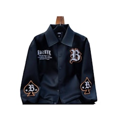 BOZRVK Varsity Leather Jacket
