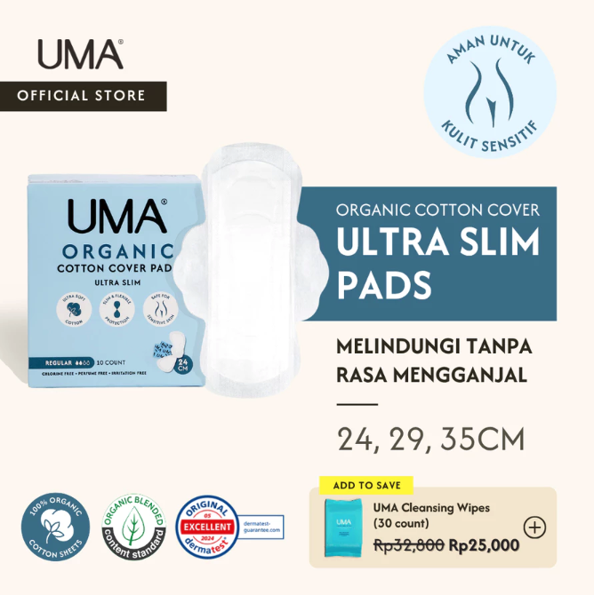 Uma Women UMA® Organic Cotton Cover Pad