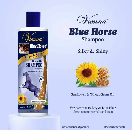 Cakra Daya Makmur Vienna Blue Horse Shampoo Silky & Shiny