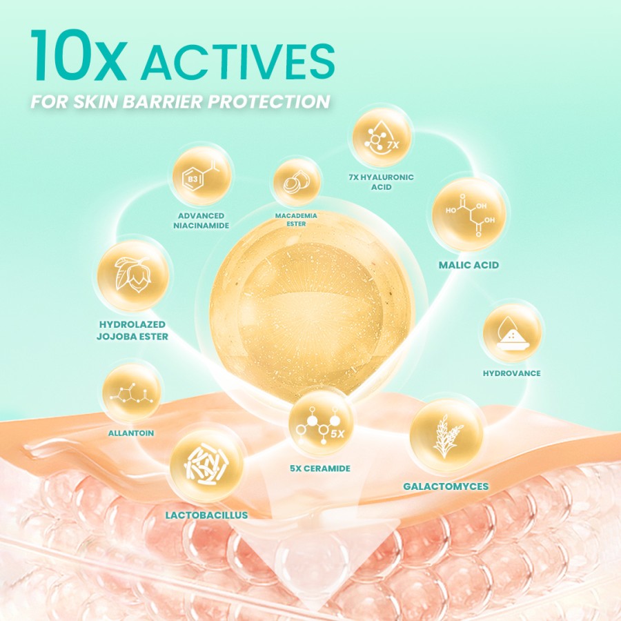 Eka Jaya Internasional Hanasui Ceramide Probiotics Moisturizer Gel