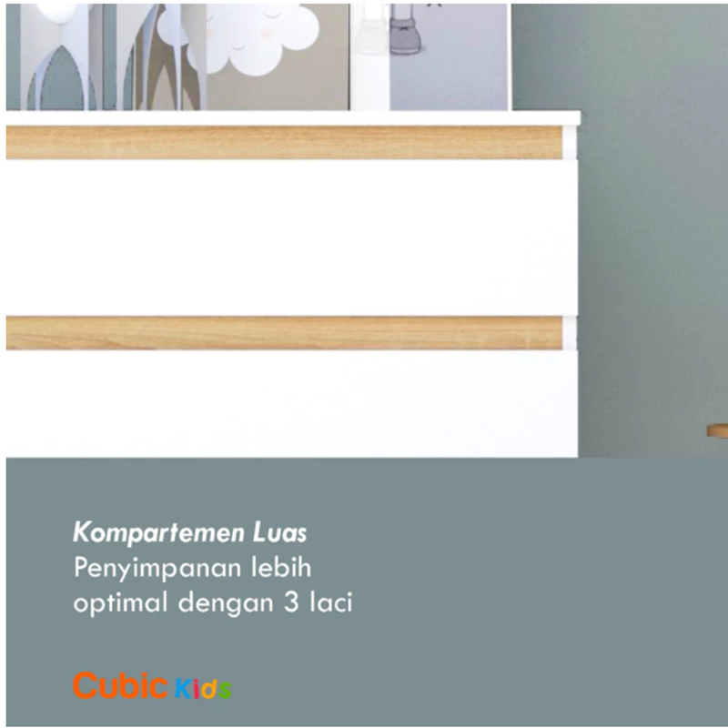 Cubic KIDS Lemari Laci LILO 2