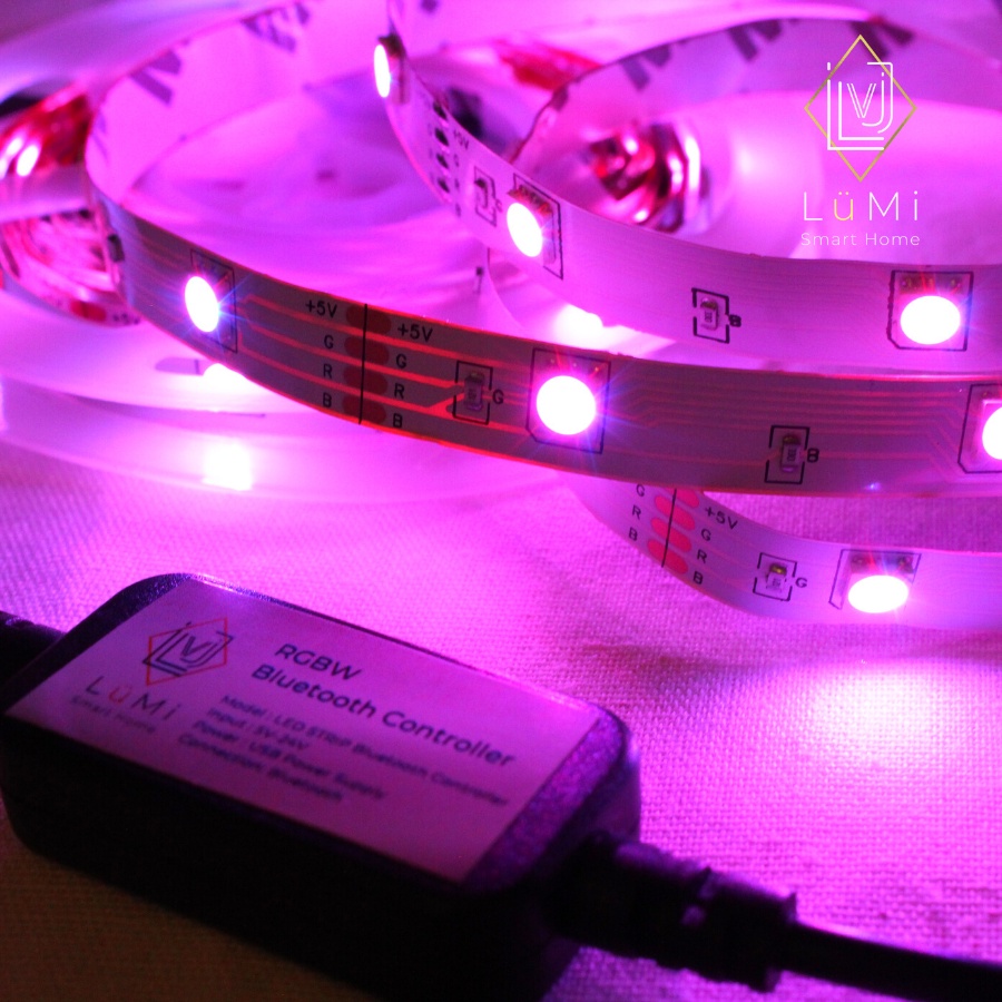 Lumi Lampu LED Light Strip RGBW + USB Bluetooth Connection