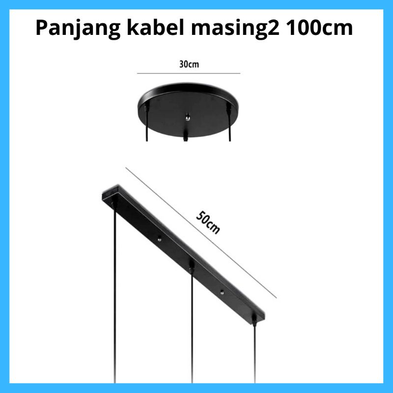 Bellvania Lampu Hias Gantung Minimalis Modern
