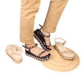 Sandal wedges 2025 wanita terbaru