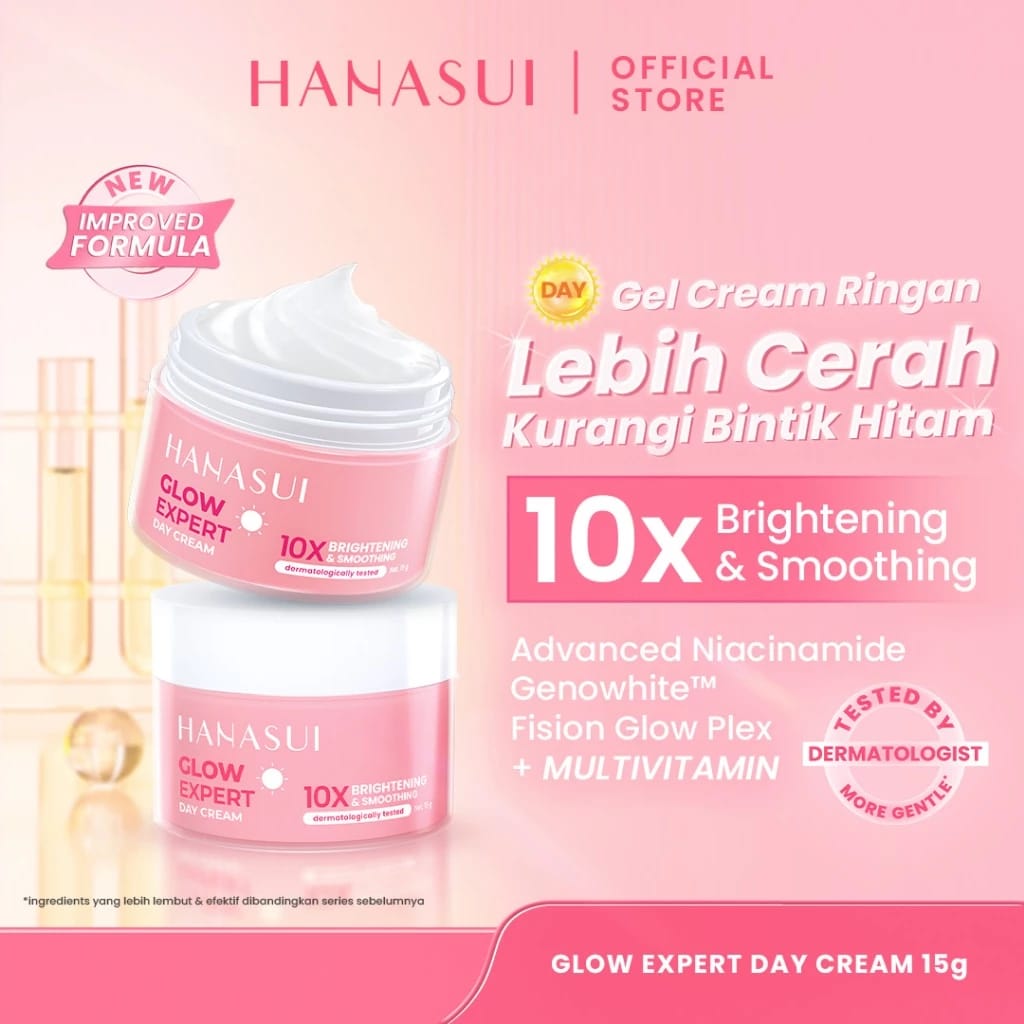 Eka Jaya Internasional Hanasui Glow Expert Day Cream