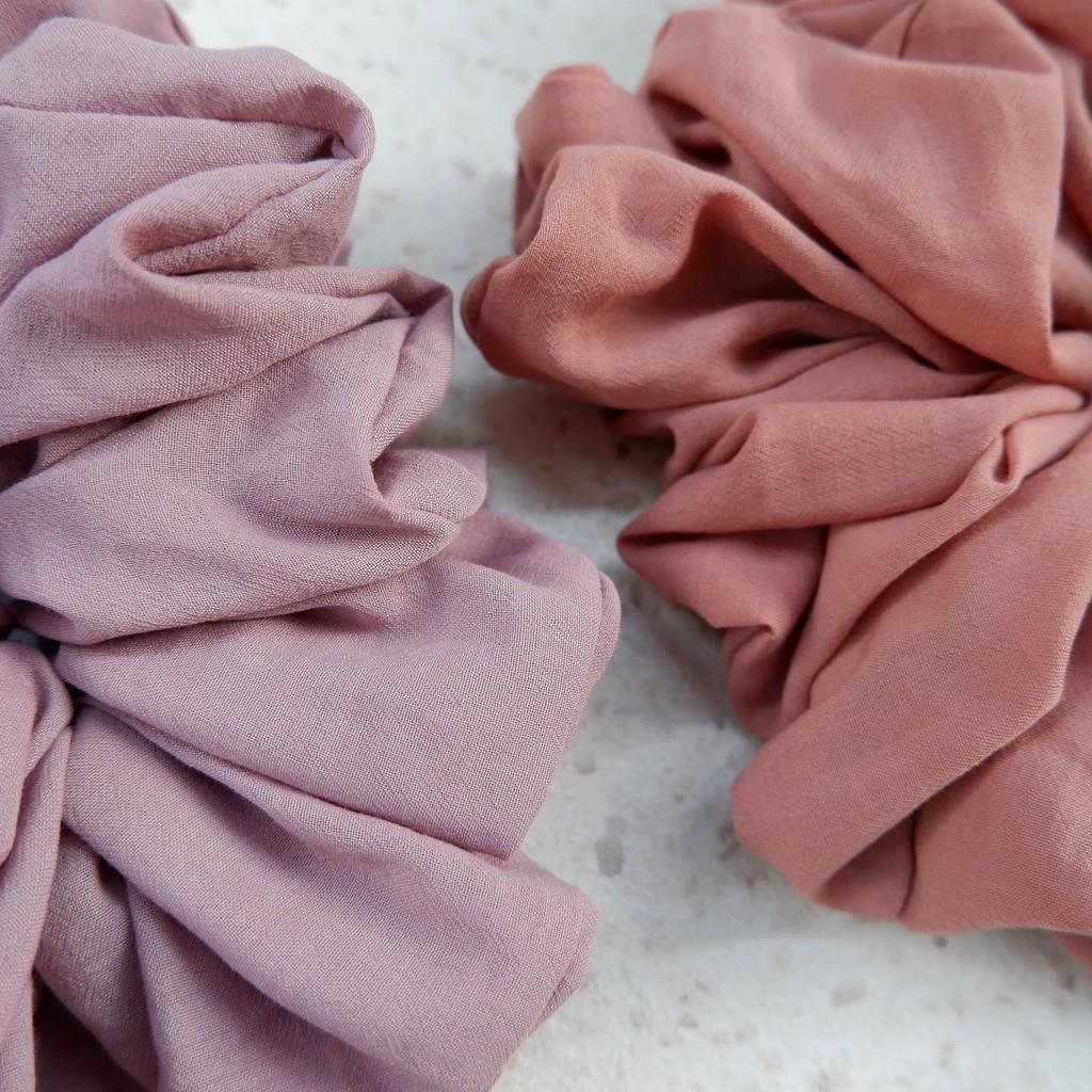 Lozy Hijab Scrunchie Plain Big