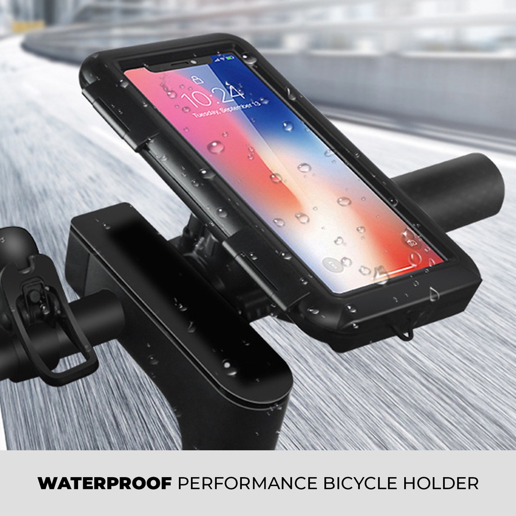 Waterproof Bicycle Motorcycle Bracket Stand Handphone 2