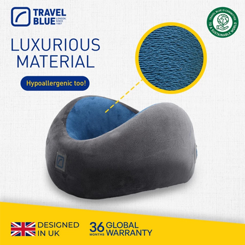  Travel Blue Bantal Leher Infinity Pillow  TB209