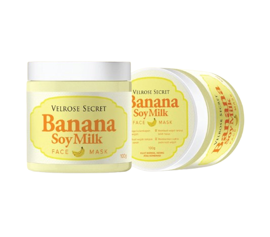 Velrose Secret Banana Soymilk Face Mask