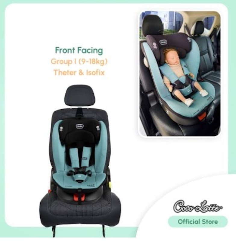 360˚ Rotated Carseat 5