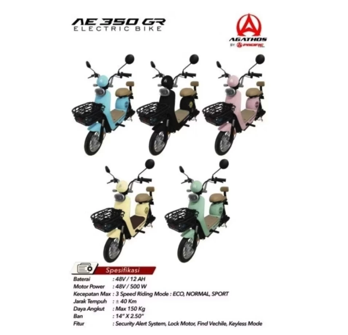 Roda Pasifik Mandiri Pacific Agathos AE 350 GR