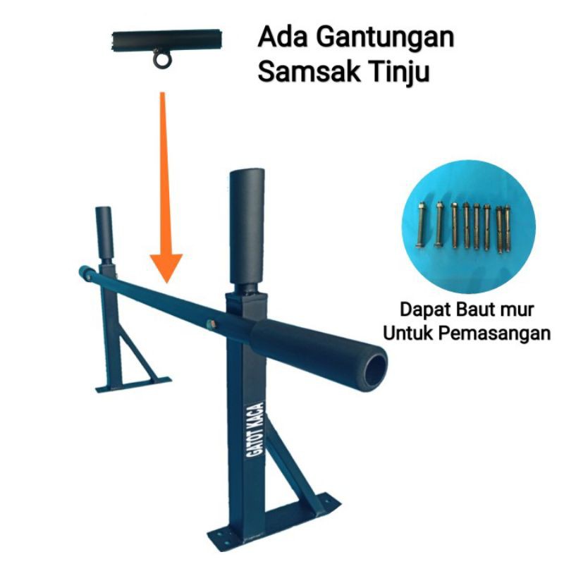  Gatot Kaca Pull Up Bar + Sandsack Hook
