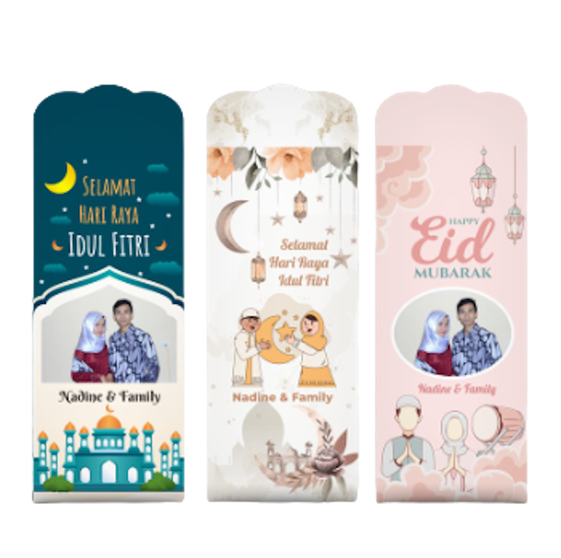 Amplop Lebaran Custom Nama & Foto Jumbo 1