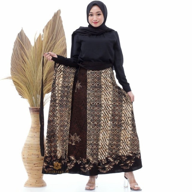 SAGA Rok Lilit Batik Sogan Klasik Modern 5