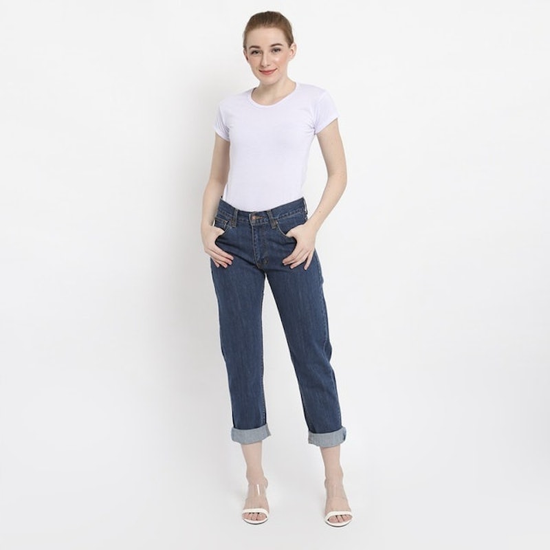 ASHLEY 08 Celana Panjang Jeans Denim 4