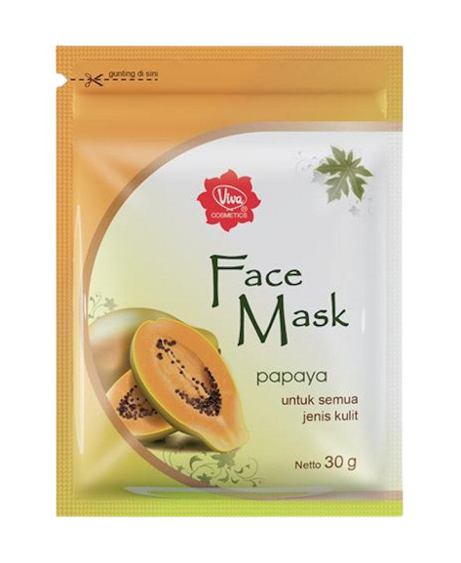 Face Mask Papaya 1