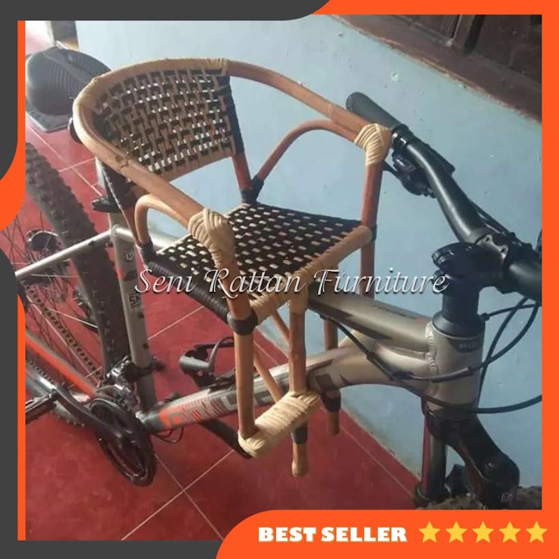 Boncengan Kursi Sepeda Rotan 4