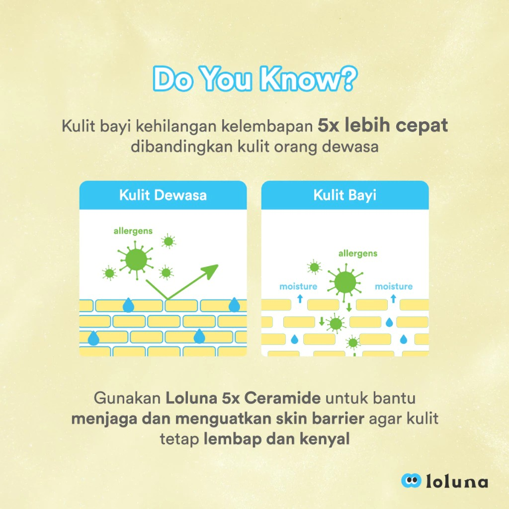 Wahana Kosmetika Indonesia Loluna Head to Toe Baby Wash