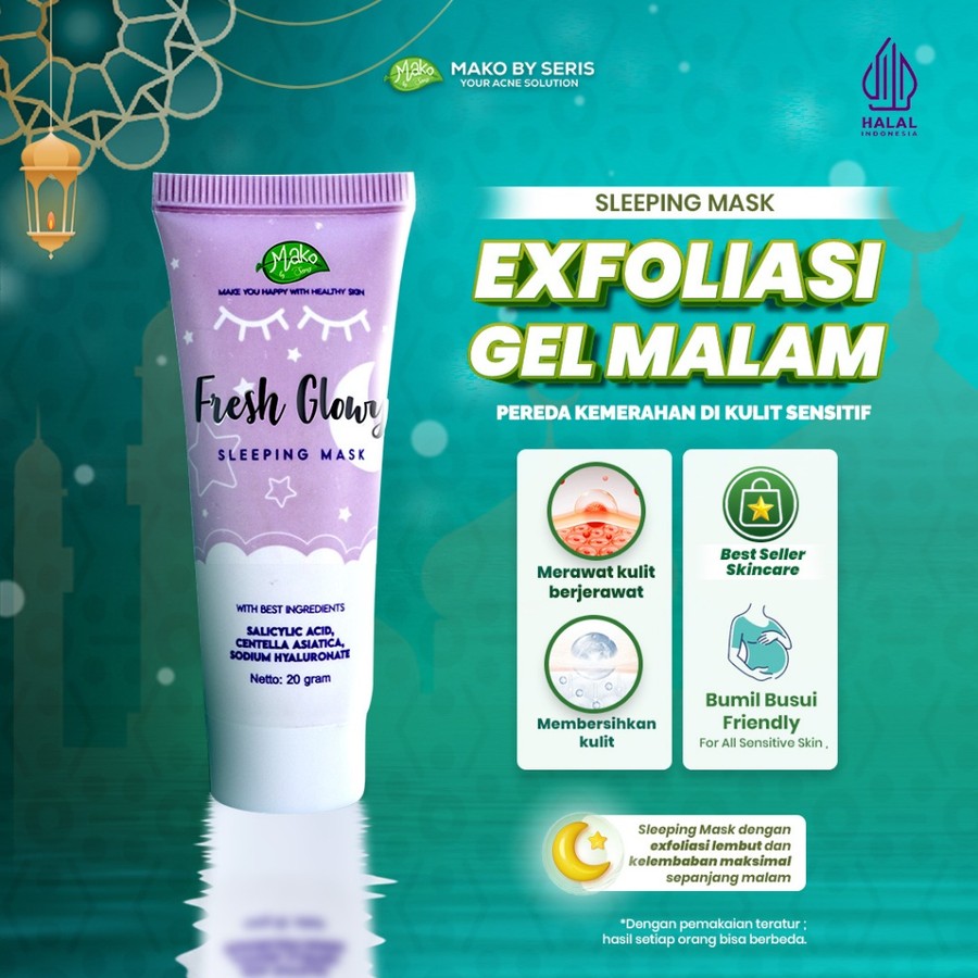 Mako by Seris Mako by Seris Fresh Glowy Sleeping Mask 