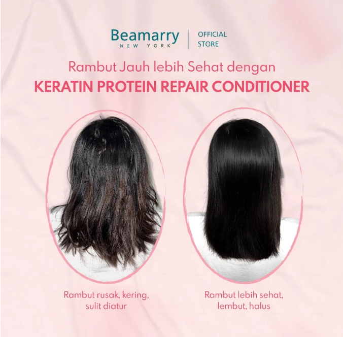 Beamarry Indonesia Makmur Beamarry Keratin Protein Repair Shampoo