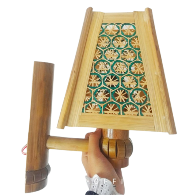 Lampu Hias Bambu Tempel