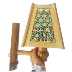 Lampu Hias Bambu Tempel
