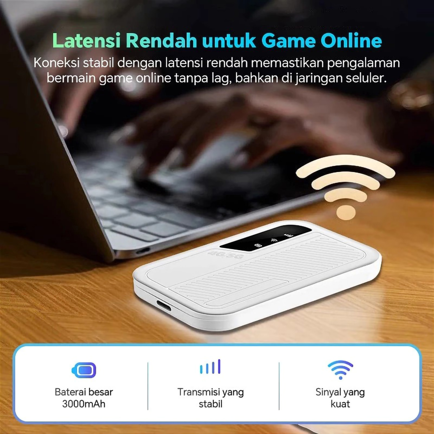 Mobile Wifi 4G/5G All Operator Wifi Portable 3