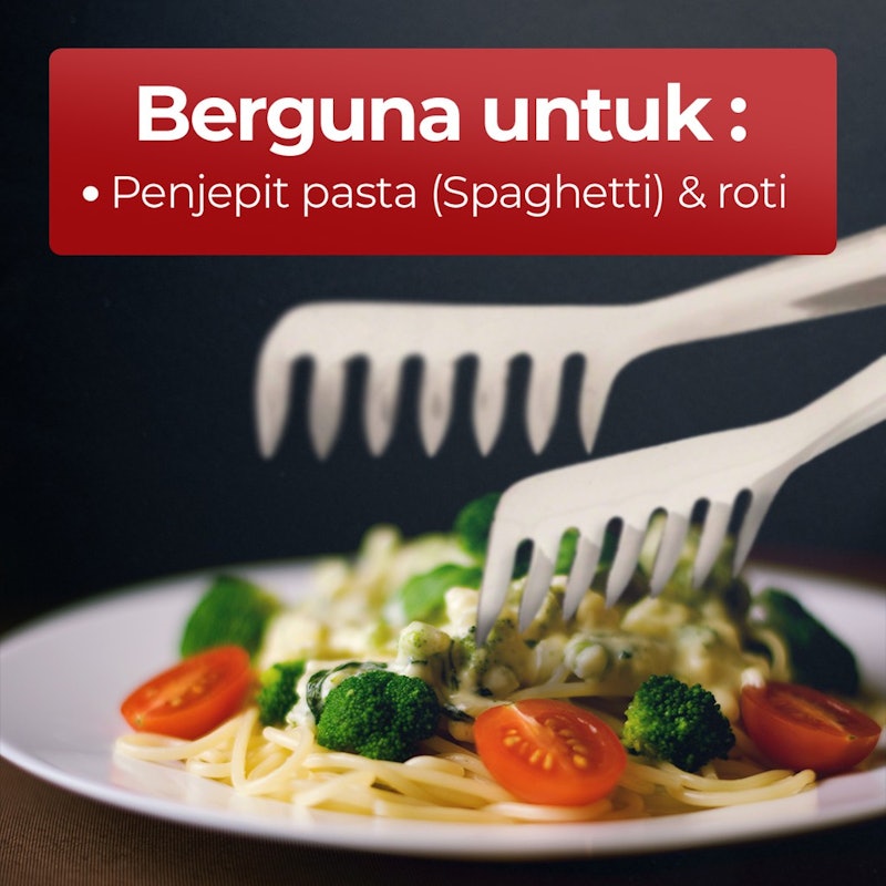 Kitchenware Penjepit Makanan 9.5" 3