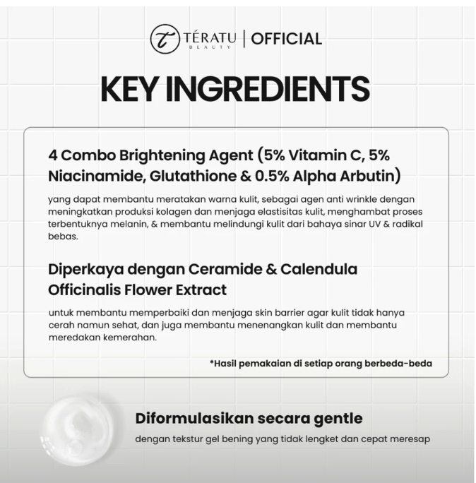 Fandi Universal Kosmekreasi Tératu Beauty Brightening Skin Fold & Body Serum 