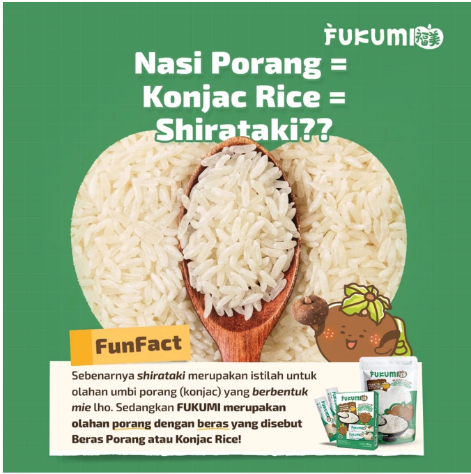 Asia Prima Konjac FUKUMI Beras Porang