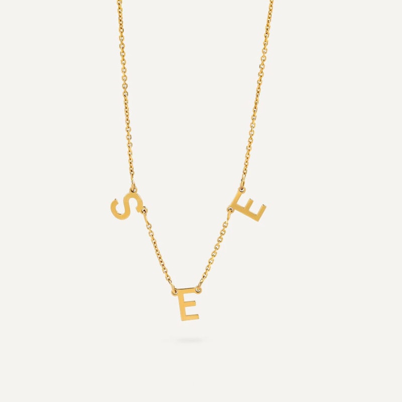 Aurum Lab Kalung Emas 9k The ABC 2