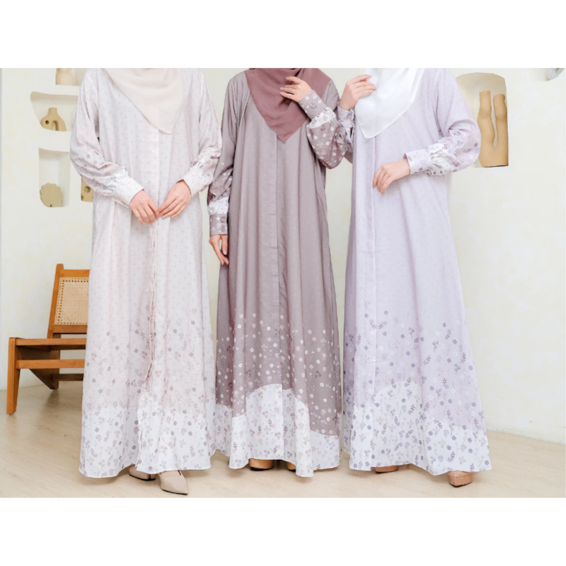 Irnanda Gamis Motif Shofy Dress 3