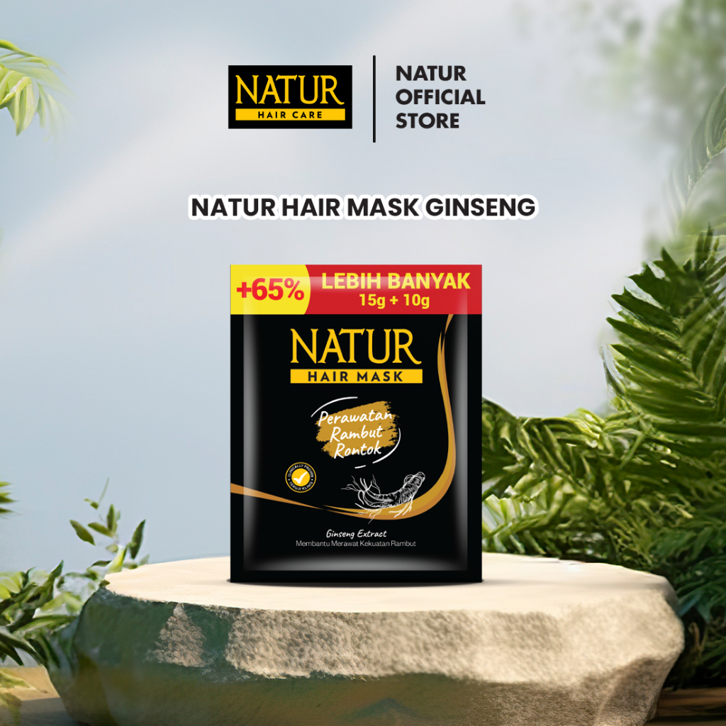 Gondowangi Tradisional Kosmetika Natur Hair Care Hair Mask with Ginseng Extract