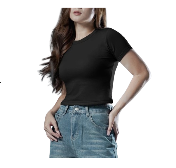 No Void Minds Curflex Mini Fitted Crop Women T-Shirt 1