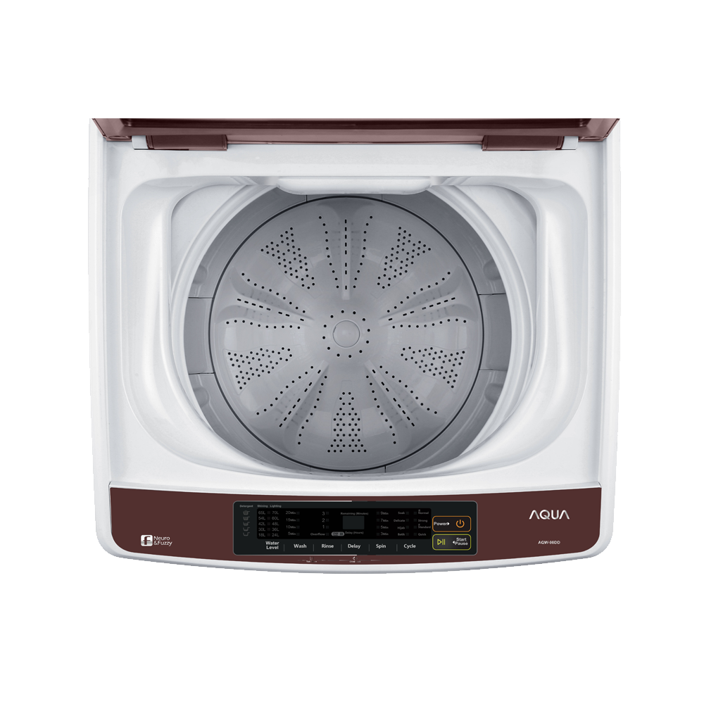 AQUA Japan AQUA Hijab Wash Classic Series Mesin Cuci Top Loading 9 kg AQW-98DD(BK) 