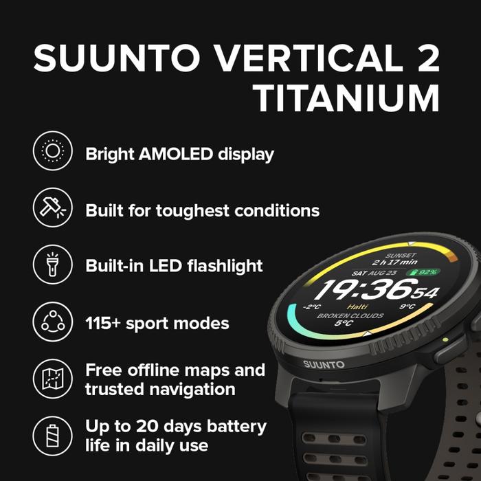 Suunto Vertical 2 Titanium 2