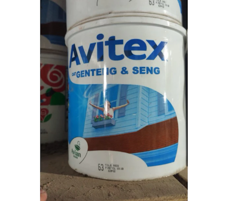 Avitex Cat Genteng & Seng 4