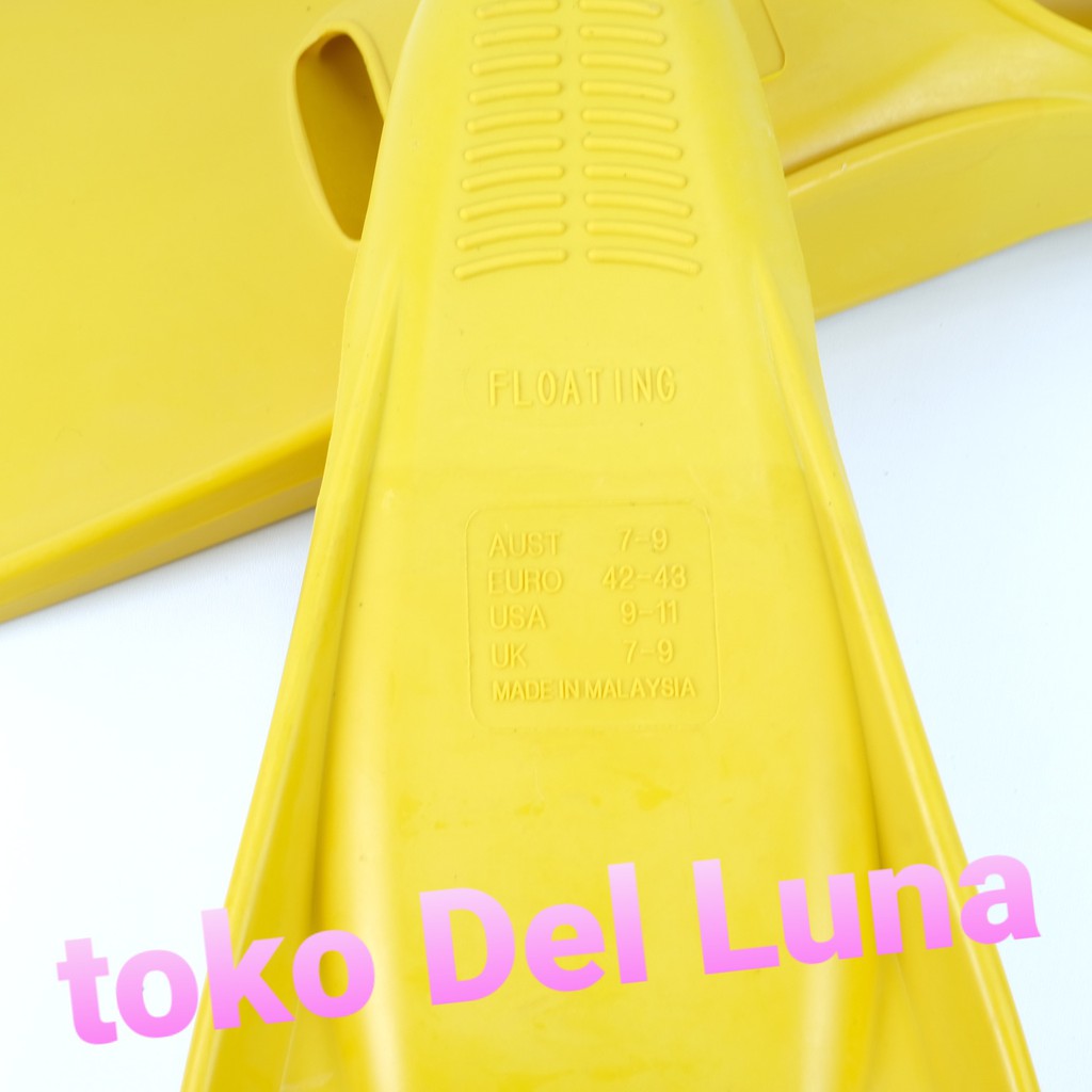 Maharupa Gatra Pantas Swim Fins Yellow RF-300YD