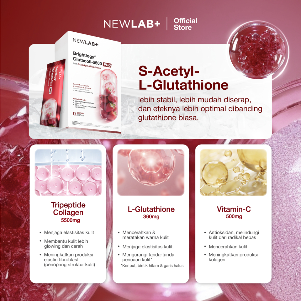 NEWLAB+ Brightlogy GlutaColl-5500 PRO (R) 5