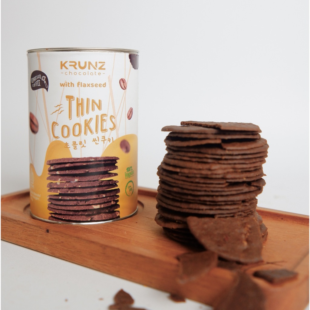 Thin Cookies Krunz Chocolate Espresso