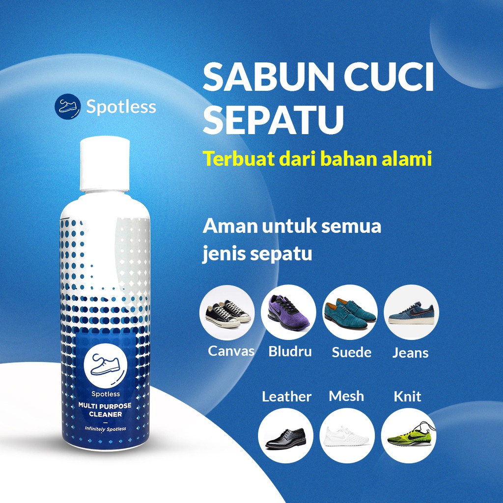 Bersih Seperti Baru Spotless Shoe Cleaner Starter Kit