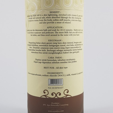 Ayu Naturally Cemerlang Ayudya Milk Salt Peppermint 