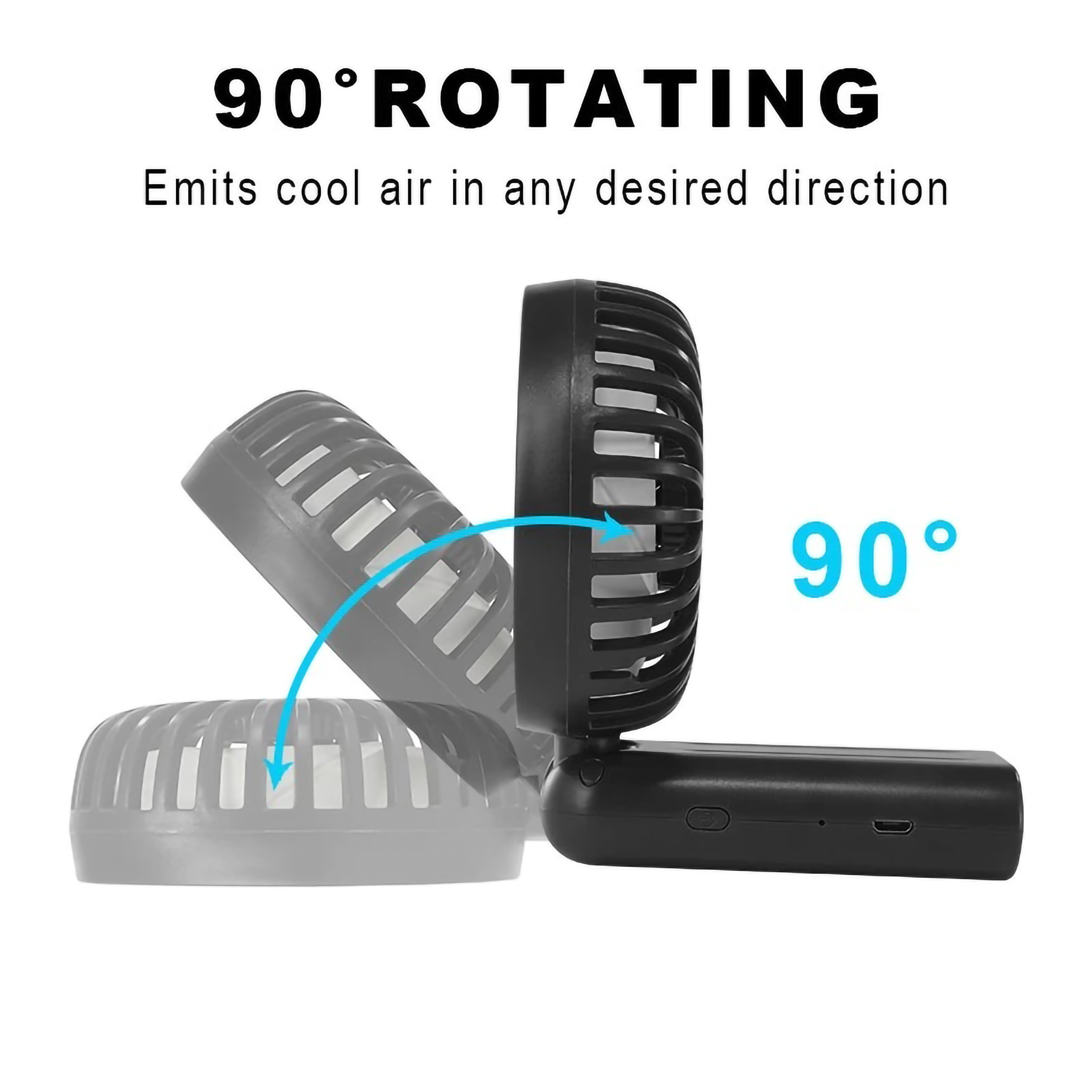 Tunggal Daya Abadi Grotic Kipas Angin Mini Portable A10